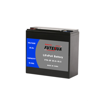 Baterias de fosfato de ferro de lítio 25,6V 24V 10.5AH LIFEPO4 baterias